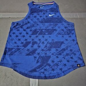 Blue Nike Usa Tank